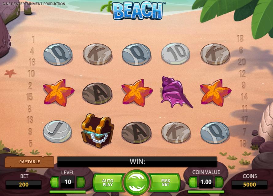 beach slot game