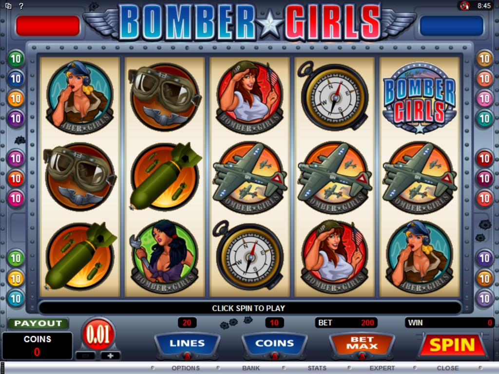 bomber girls slot