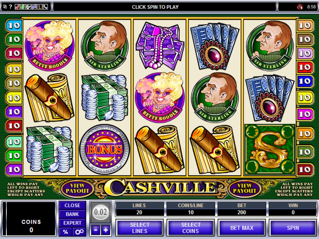 cashville slot