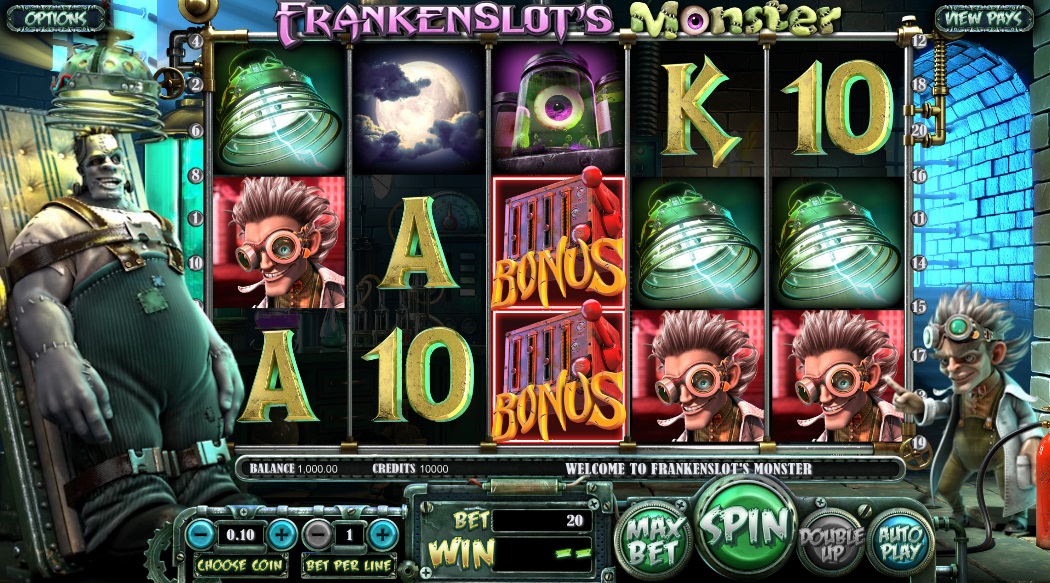 frankenslots monster