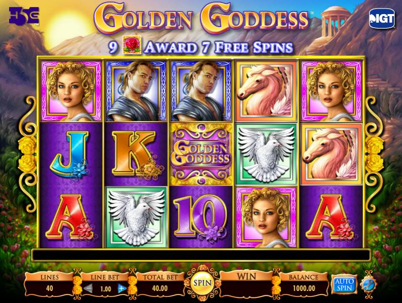 golden goddess slot