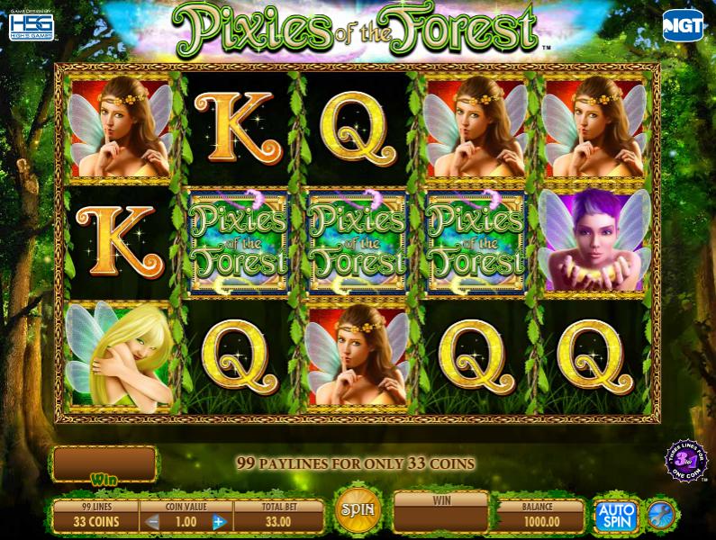 pixies of the forest slot