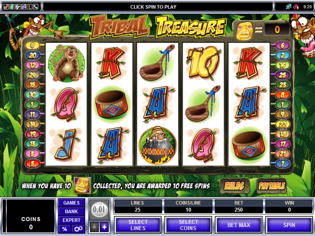 Tribal Treasure Slot