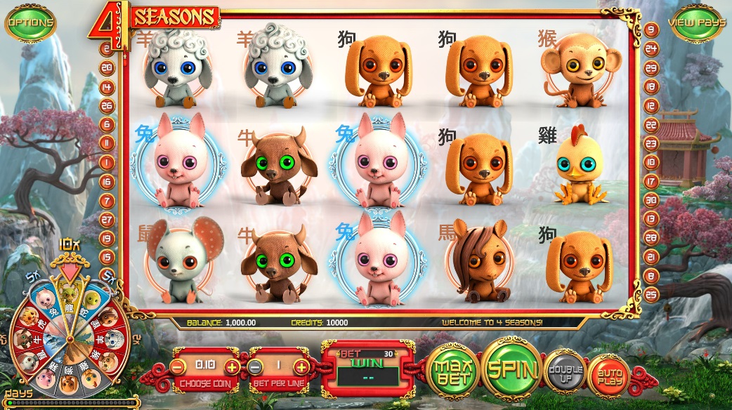 4 seasons slot