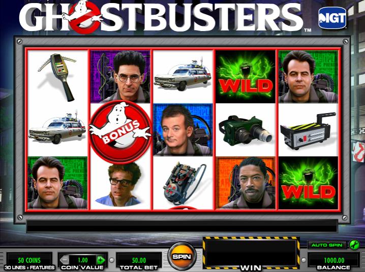 ghostbusters slot