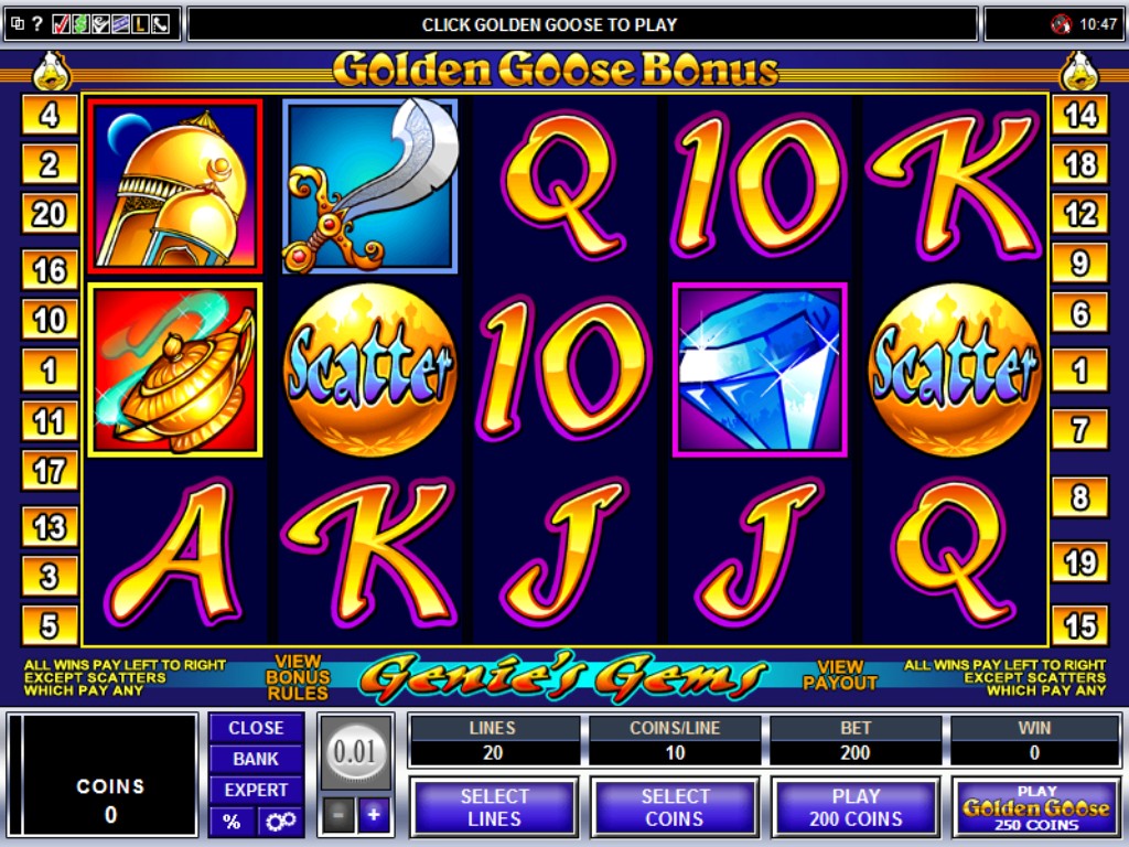 genies gems slot