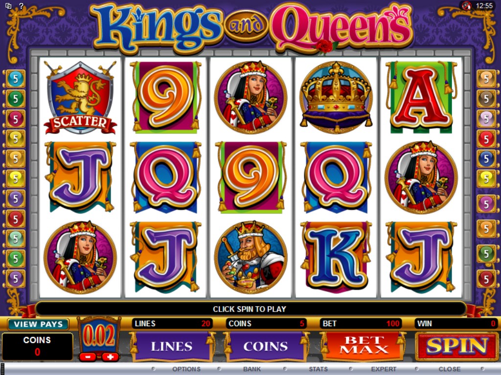 kings and queens slot