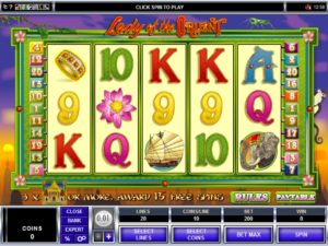 lady of the orient slot