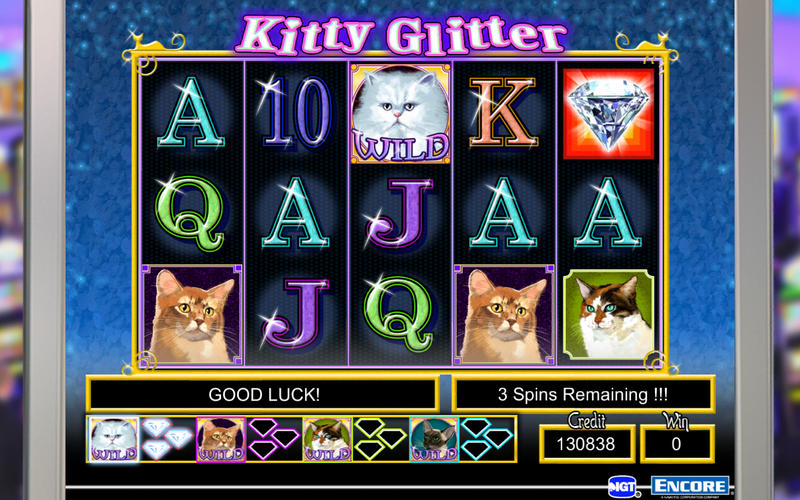 kitty glitter slot