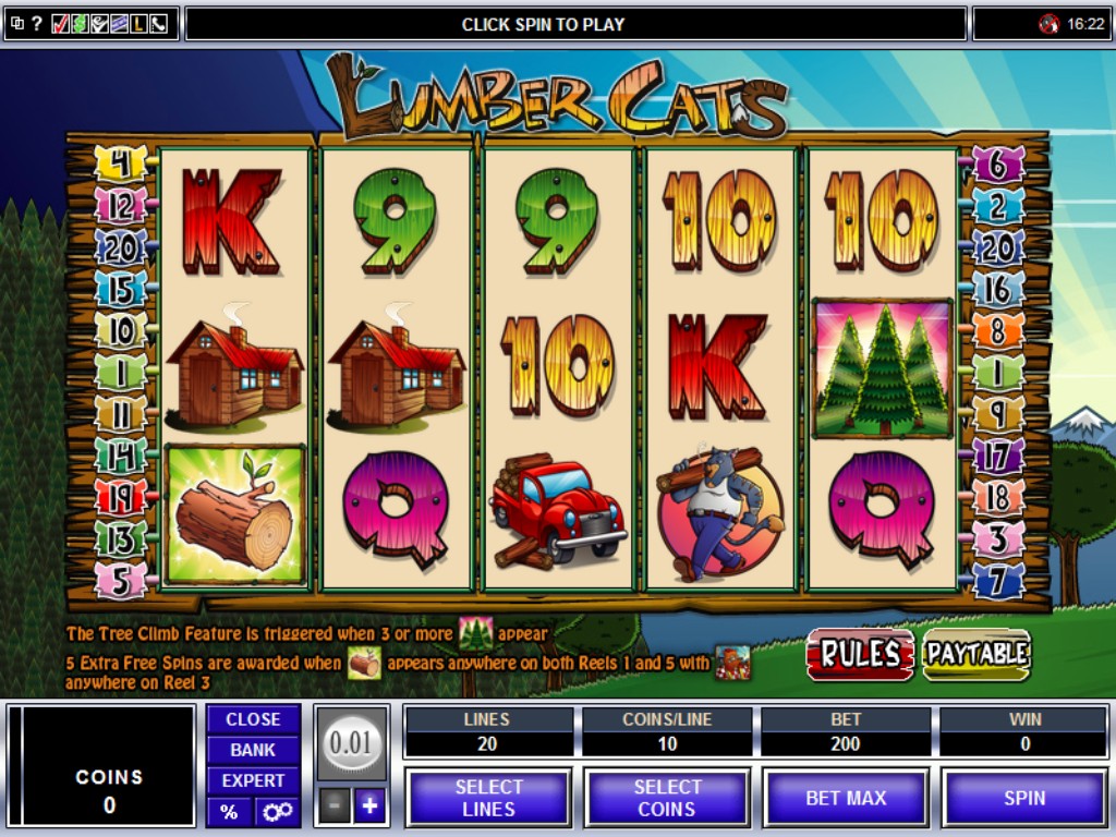 Lumber Cats Slot