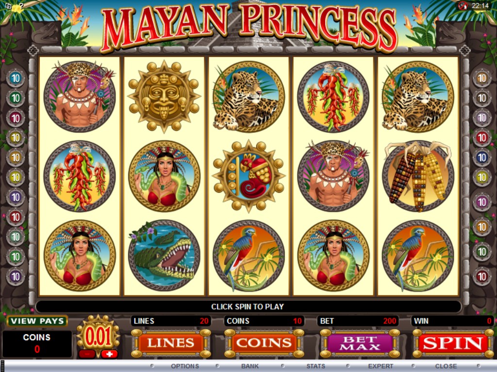 mayan princess slot